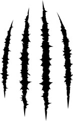 Animal Claw Scratch Mark Illustration Vector