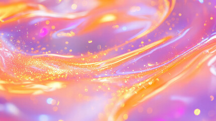 Obraz premium Magical background with sparkling fairy dust and swirling colors for creative design