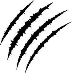 Animal Claw Scratch Mark Illustration Vector