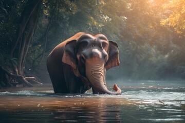 Elephant wildlife outdoors animal.