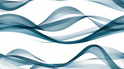 Fototapeta premium Flowing Dots Particles Wave Pattern With Halftone Gradient Shape Highlighting Technology and Modern Design Concepts