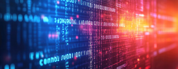 Abstract background in digital format, ideal for depicting a wide range of applications, including network capabilities, technological processes, digital storage, science, education, etc.
