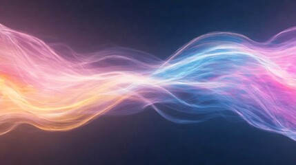 Fototapeta premium glowing pastel Easter energy field --ar 16:9