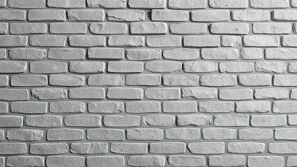 Naklejka premium Aged Gray Brick Wall Background Texture