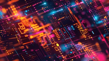 Obraz premium Igniting Innovation by Harnessing the Power of Coding and Programming to Drive Progress in Business and Technology Solutions