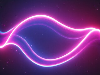 Obraz premium futuristic fractal Easter neon energy --ar 4:3