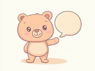 Fototapeta premium teddy bear with pink heart