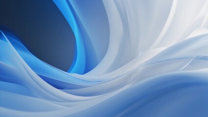 Obraz premium Modern abstract background, blue white gradations