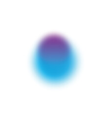 Soft circular gradient light leak with a smooth, glowing effect
