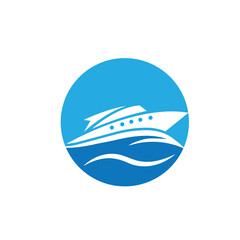 Design a ship logo that symbolizes strength, adventure, and reliability. Perfect for maritime businesses, shipping companies, cruise lines, and nautical-themed brands seeking a bold identity.

