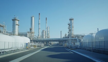 Obraz premium oil refinery plant
