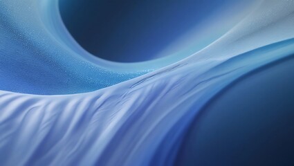 Gradient blue abstract background with a soft curve and smooth lighting.