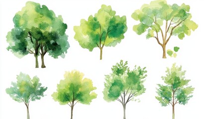 collection of trees