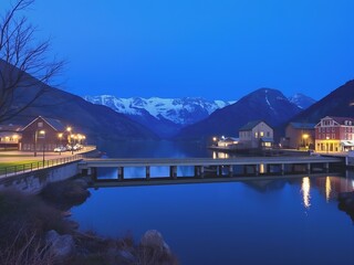 Fototapeta premium lake bled slovenia