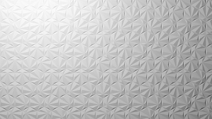 Monochromatic abstract design showcasing geometric pattern, 3 d