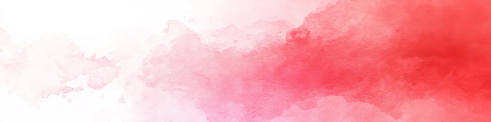 Fototapeta premium Abstract Soft Blush Watercolor Wash, Delicate Textured Background in Peachy Pink and Creamy White