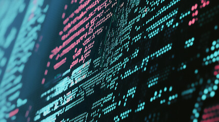  pixelated crt close-up