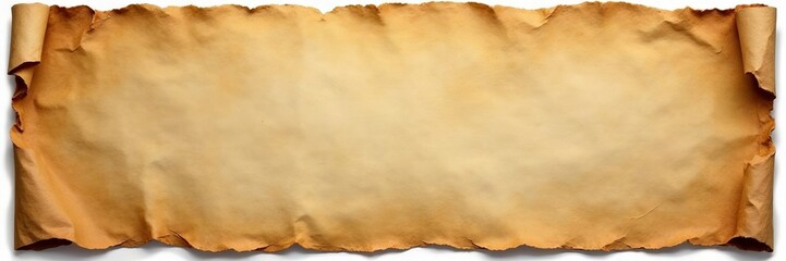 Aged brown paper texture, wrinkled edges, grunge details, kraft, background