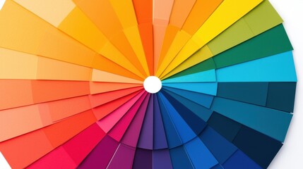 Obraz premium leadership infographics concept. Vibrant Circular Infographic Representing the Spectrum of Leadership Concepts