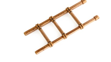 A natural bamboo kitchen utensil mat, combining eco-friendly design with functionality, perfect for protecting surfaces while adding a rustic touch to modern home decor.   