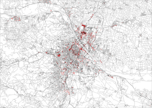 Vienna City Map (Viyana Kent Haritası)