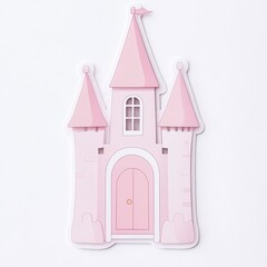 Fototapeta premium fairy tale castle vector
