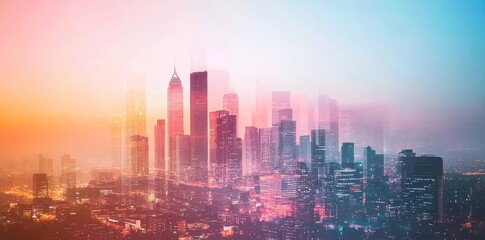 The metropolitan area has evolved into a thriving business hub, distinguished by its modern glass towers, which symbolize corporate authority and contribute to a cityscape that features impressive