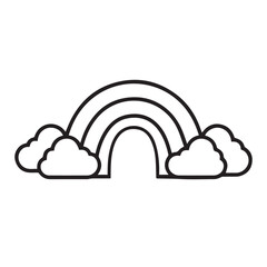 Fototapeta premium Rainbow vector design