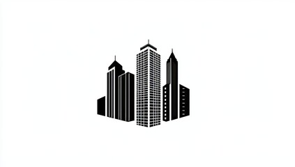 The city's logo is an icon of a tall apartment building