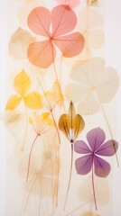 Tropical plants wallpaper flower pattern petal.