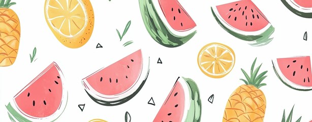 summer-themed shirt designs
