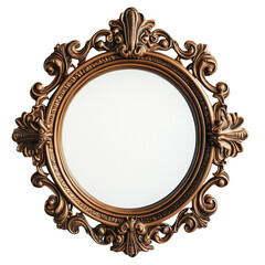Magic mirror frame, isolated on a white background