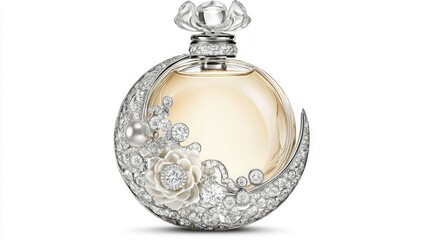 Exquisite Perfume Bottle, Detailed Design