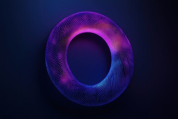 Visual representation of digital graphics with vibrant colors and circular design elements