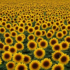 Colorful flowers and foliage background