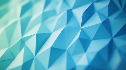 abstract background with polygonal patterns in cool blue and green hues, soft gradients, high detail, minimalistic design, professional look, clean lines, modern and elegant