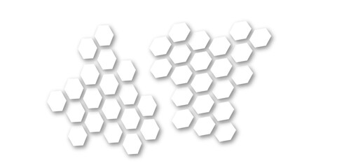 Abstract background hexagons Vector banner design.hexagon concept design abstract technology background. Hexagonal abstract 3d background.