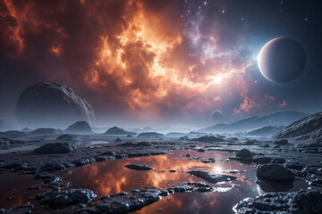 sky, sunset, sun, clouds, cloud, nature,