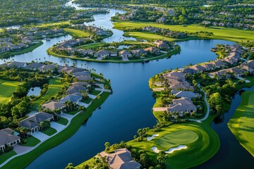 Golf Community. High-End Real Estate in Bonita Springs, South Florida near Naples and Fort Myers