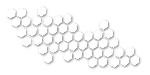 Abstract background hexagons Vector banner design.hexagon concept design abstract technology background. Hexagonal abstract 3d background.