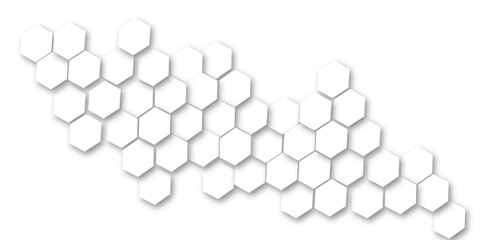 Abstract background hexagons Vector banner design.hexagon concept design abstract technology background. Hexagonal abstract 3d background.
