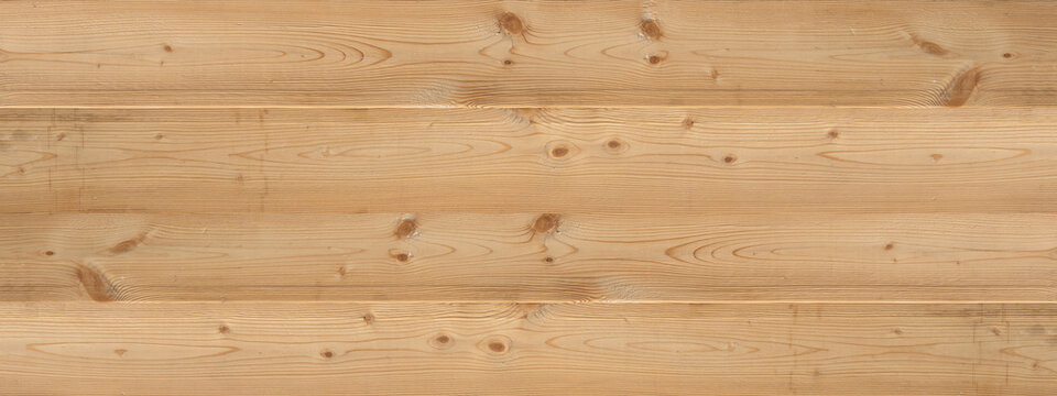 old brown rustic light bright wooden texture - larch wood background panorama banner long.