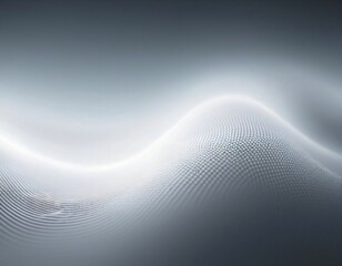 Dot white gray wave light technology texture background.