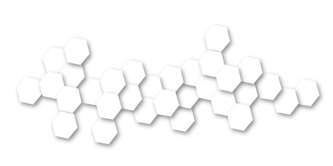 Abstract background hexagons Vector banner design.hexagon concept design abstract technology background. Hexagonal abstract 3d background.