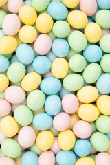 Colorful Easter egg background