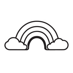 Fototapeta premium Rainbow vector design