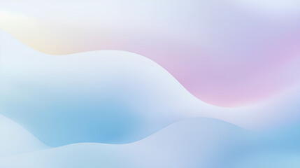 Soft Pastel Abstract Background with Smooth Gradient Waves