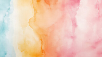 Naklejka premium soft feel watercolor bleed