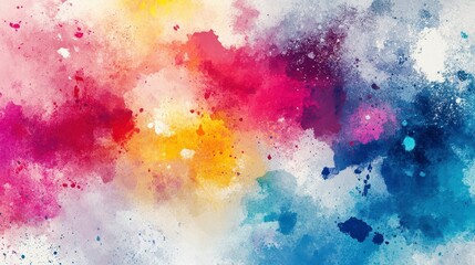 Fototapeta premium Colorful Abstract Splash Art