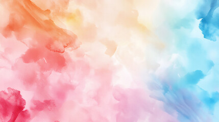 Fototapeta premium soft watercolor bleed